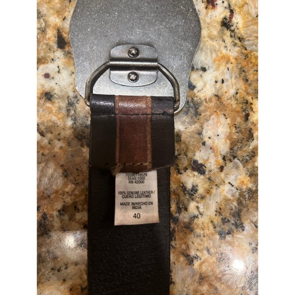 Eagle belt buckle with leather belt - Picture 4 of 6